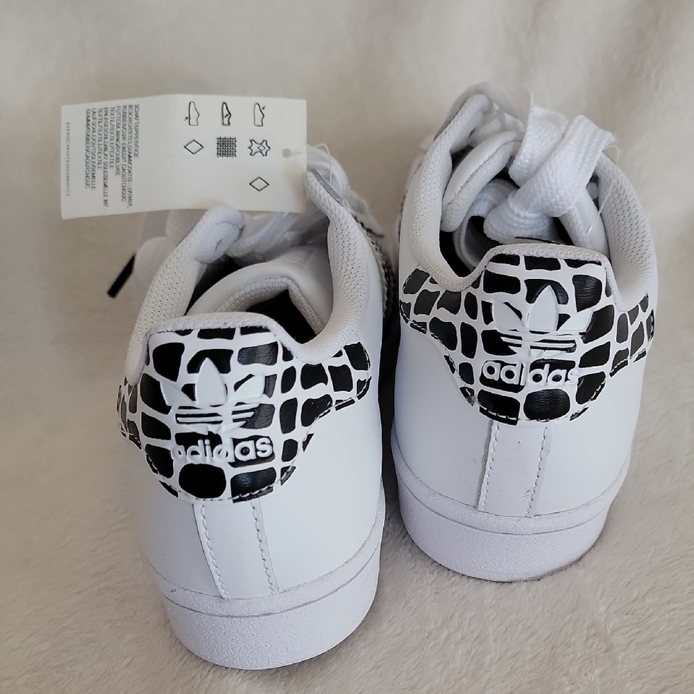 Adidas Superstar Original Casual Leopard Stripes Shoes For Women Size 7.5 - Picture 5 of 10